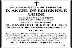 Ángel de Echenique Ubide